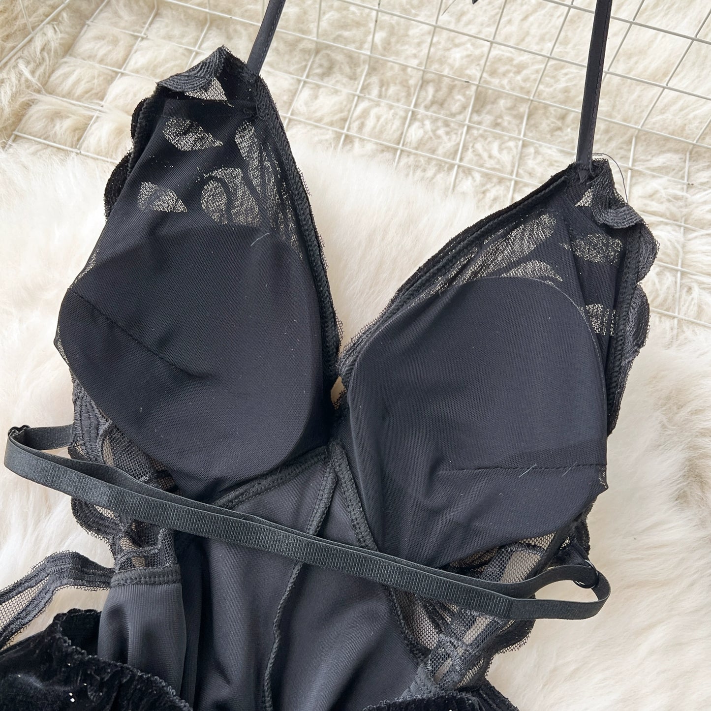Butterfly Velour teddy