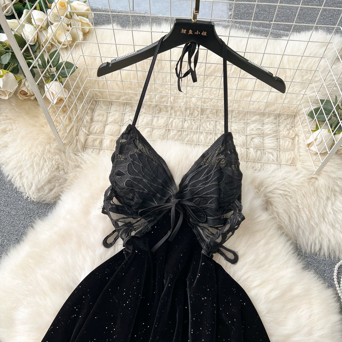 Butterfly Velour teddy
