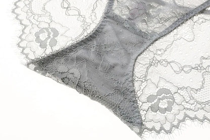 New 2019 lace sexy deep V-neck thin cotton cup fashion transparent bra panty lash push up underwear Comfortable Brassiere sets