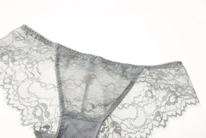 New 2019 lace sexy deep V-neck thin cotton cup fashion transparent bra panty lash push up underwear Comfortable Brassiere sets