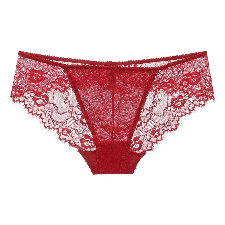 New 2019 lace sexy deep V-neck thin cotton cup fashion transparent bra panty lash push up underwear Comfortable Brassiere sets