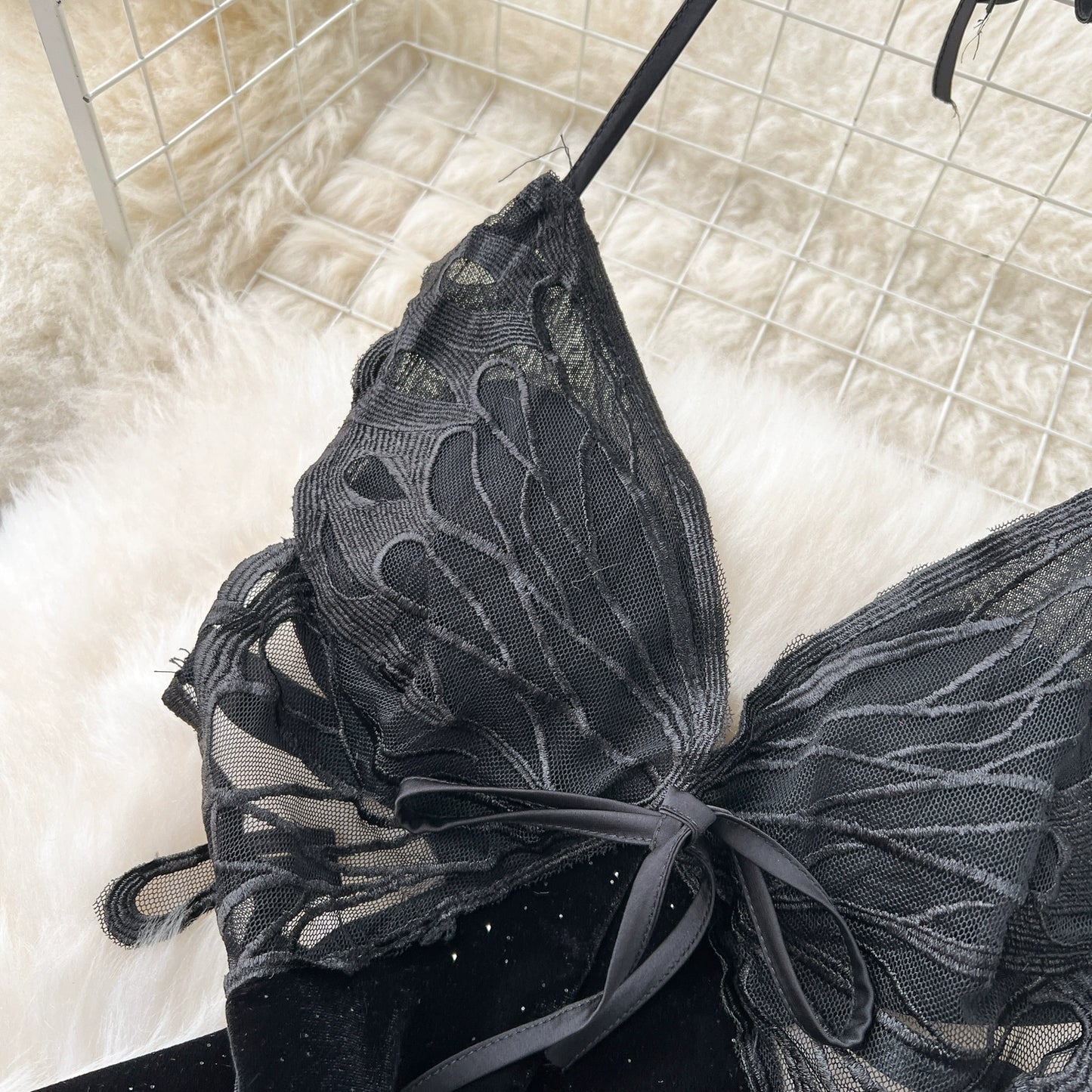 Butterfly Velour teddy