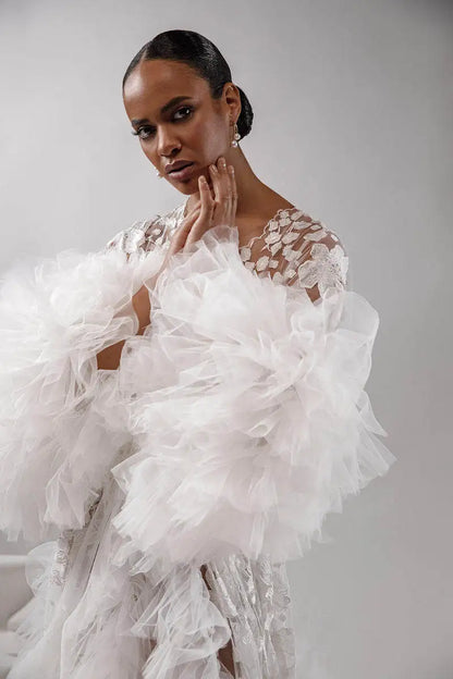 exaggerated bridal