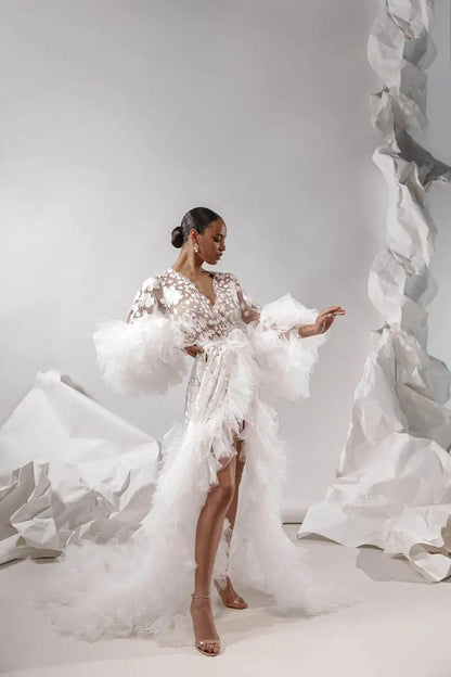 exaggerated bridal