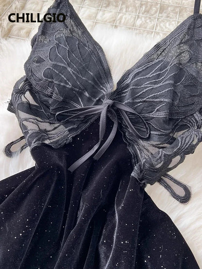 Butterfly Velour teddy
