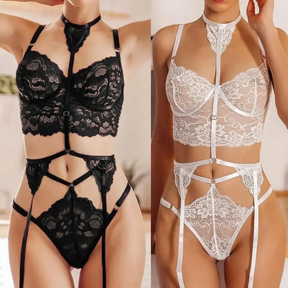 2pcs/set sheer lace bra set