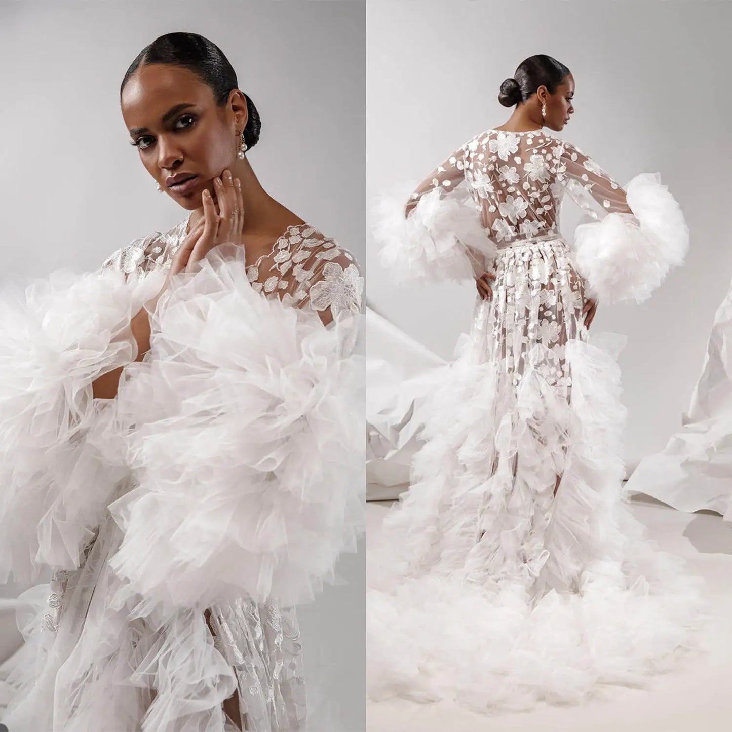exaggerated bridal