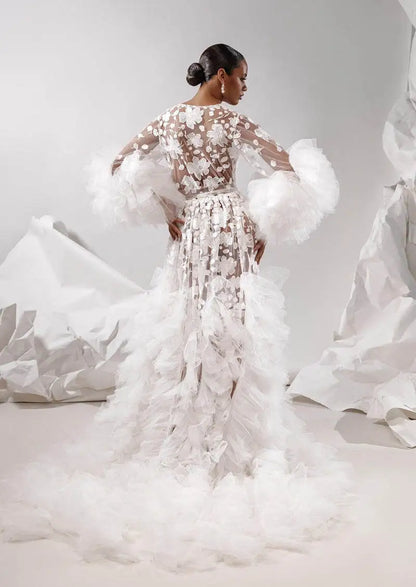 exaggerated bridal